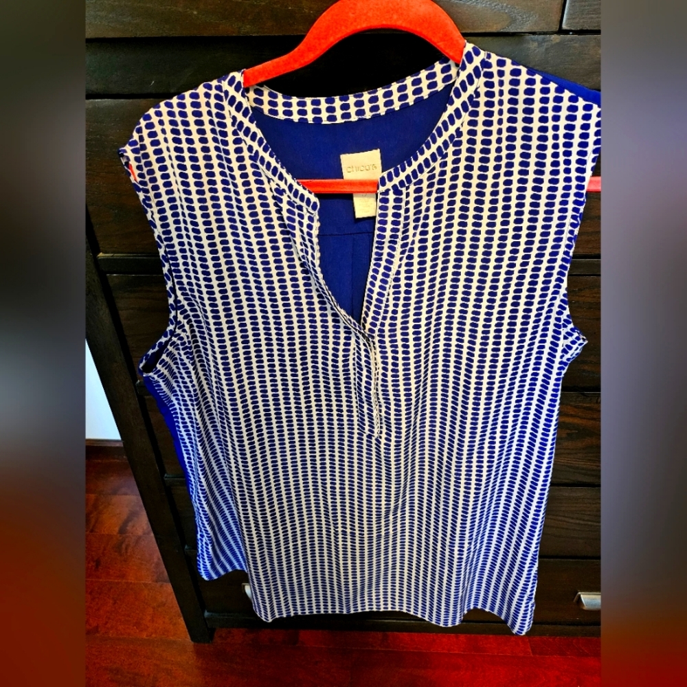 Polka dot Chicos top